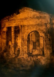 santangelo pescheria  portico dottavia 2019 puntasecca e vernice ferrosa